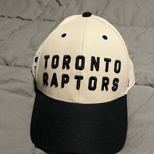 Toronto Raptors Black and Cream Cap